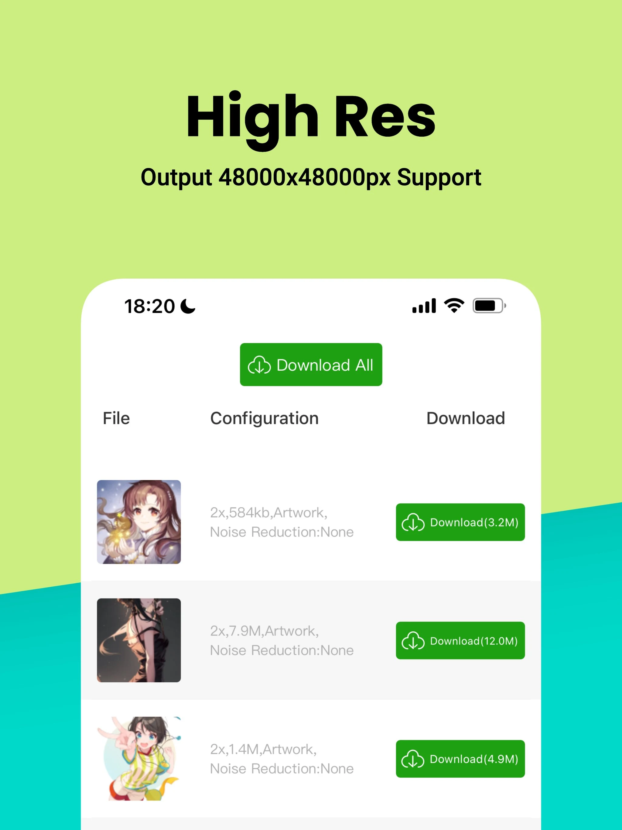 Bigjpg screenshot